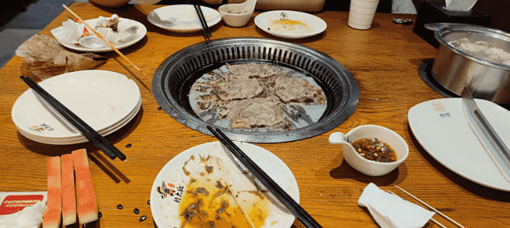 落地一顿小烧烤